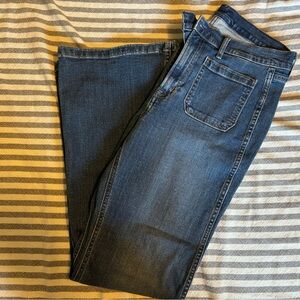 Gap 70s High Rise Flare Jeans